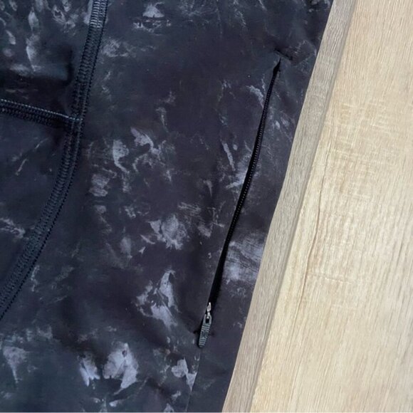 Lululemon Swift Speed High-Rise Crop 21"Aquila Black Multi size 12 - Picture 9 of 12